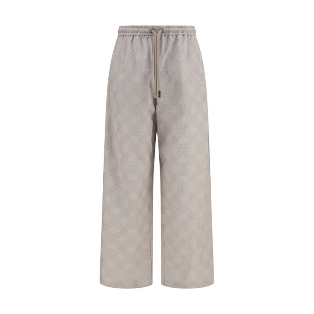 Off-White Men Arrow All-Over Monogram Pants